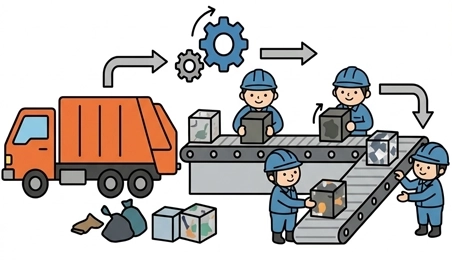 전문 폐기물 처리